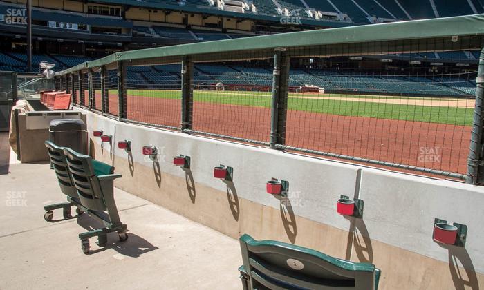 Chase Field - Section B W Seat View