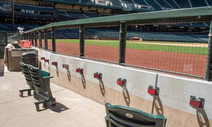 Chase Field - Section B W Seat View
