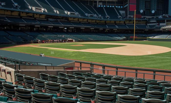 Chase Field - Section B Seat View