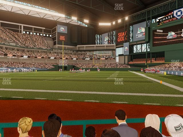 Chase Field - Section B Seat View