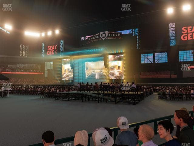 Chase Field - Section B Seat View