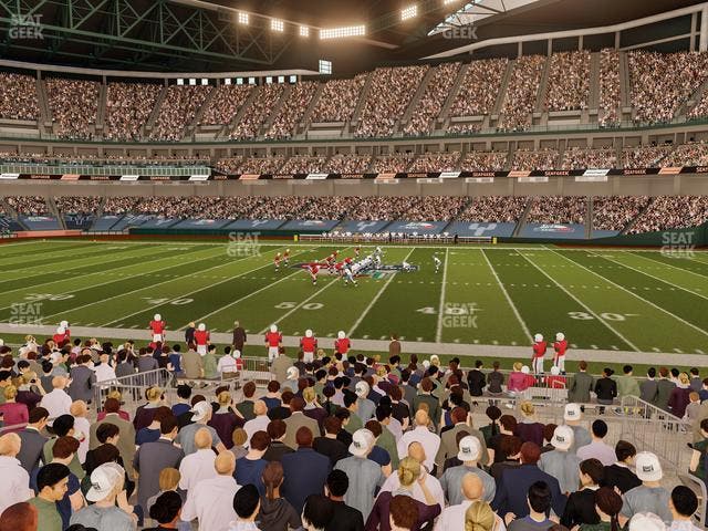 Chase Field - Section Bleacher Tables B Seat View