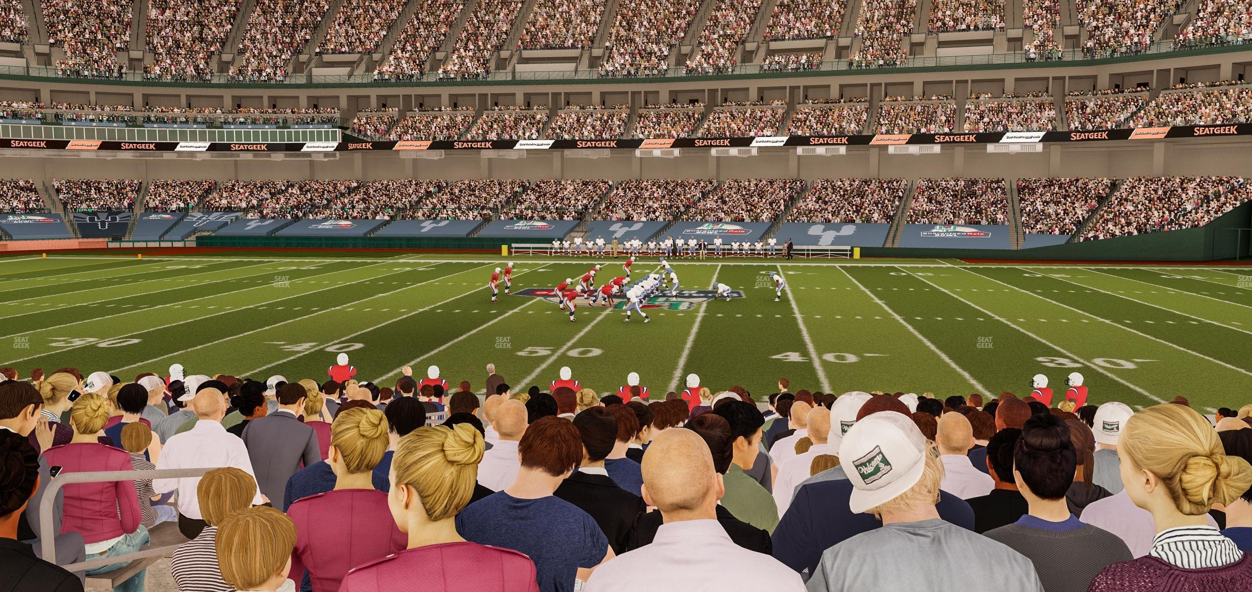 Chase Field - Section Bleacher Tables C Seat View