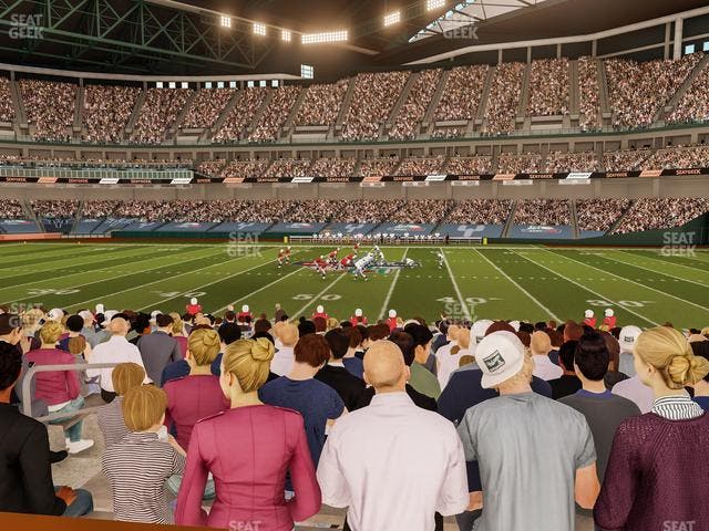 Chase Field - Section Bleacher Tables C Seat View