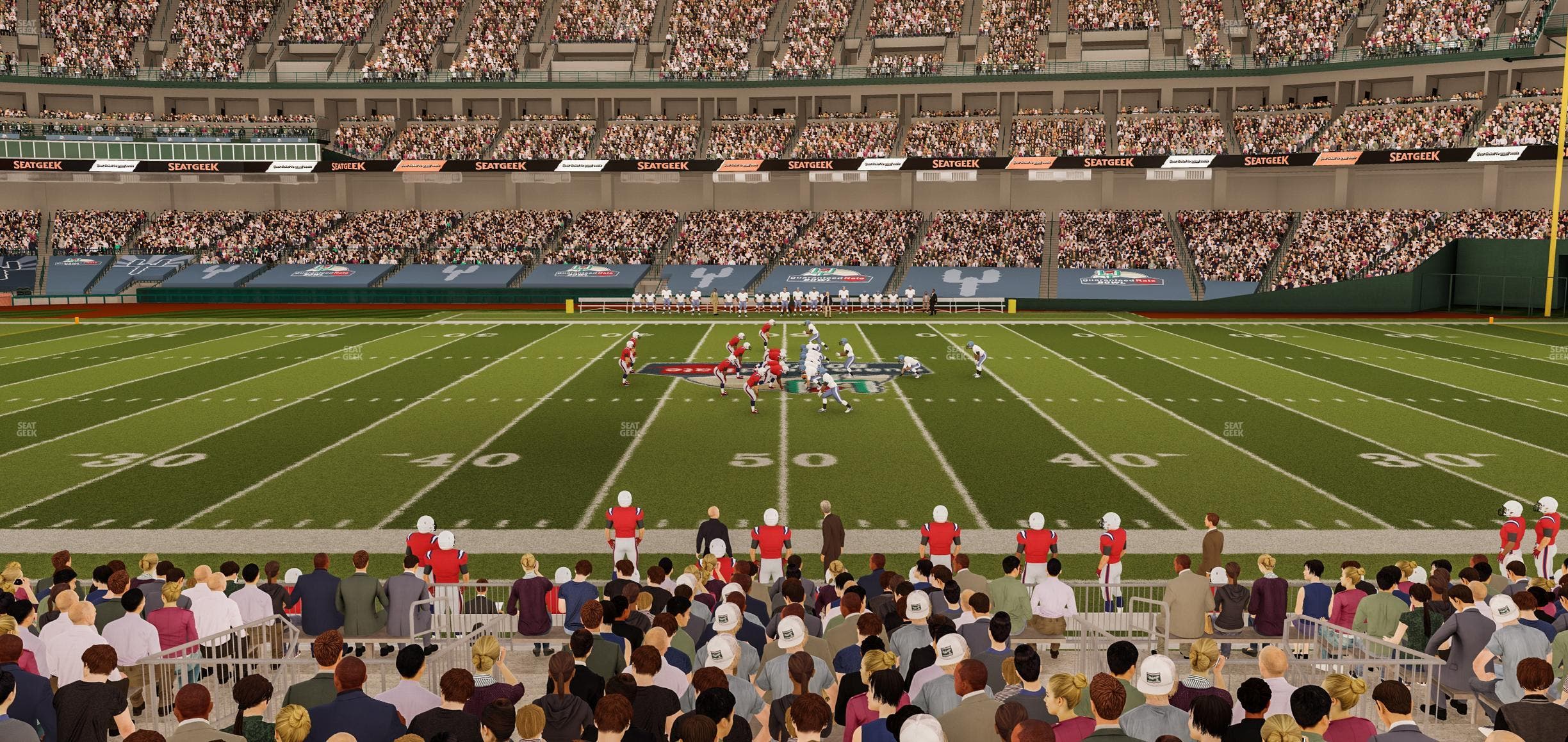 Chase Field - Section Bleacher Tables E Seat View