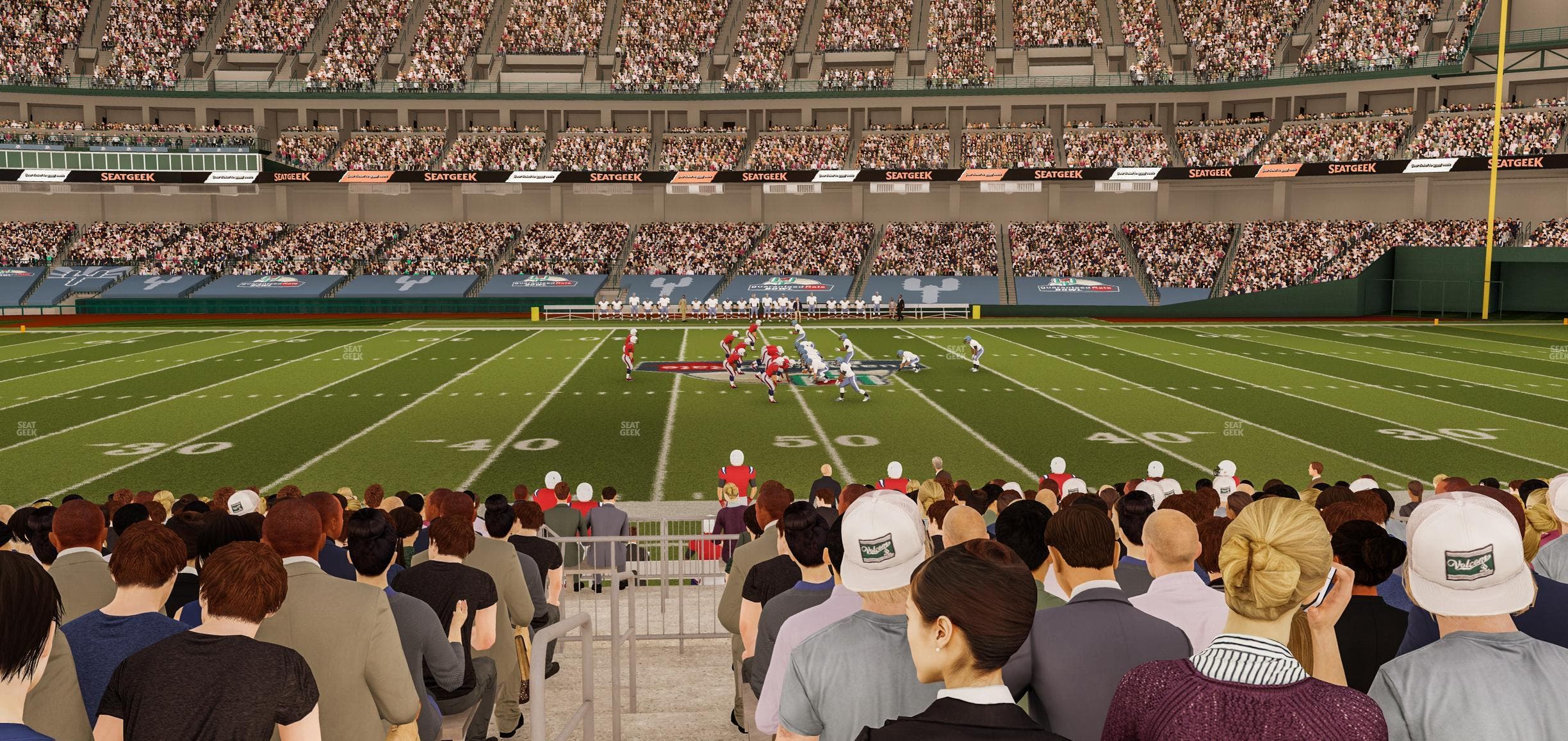 Chase Field - Section Bleacher Tables F Seat View