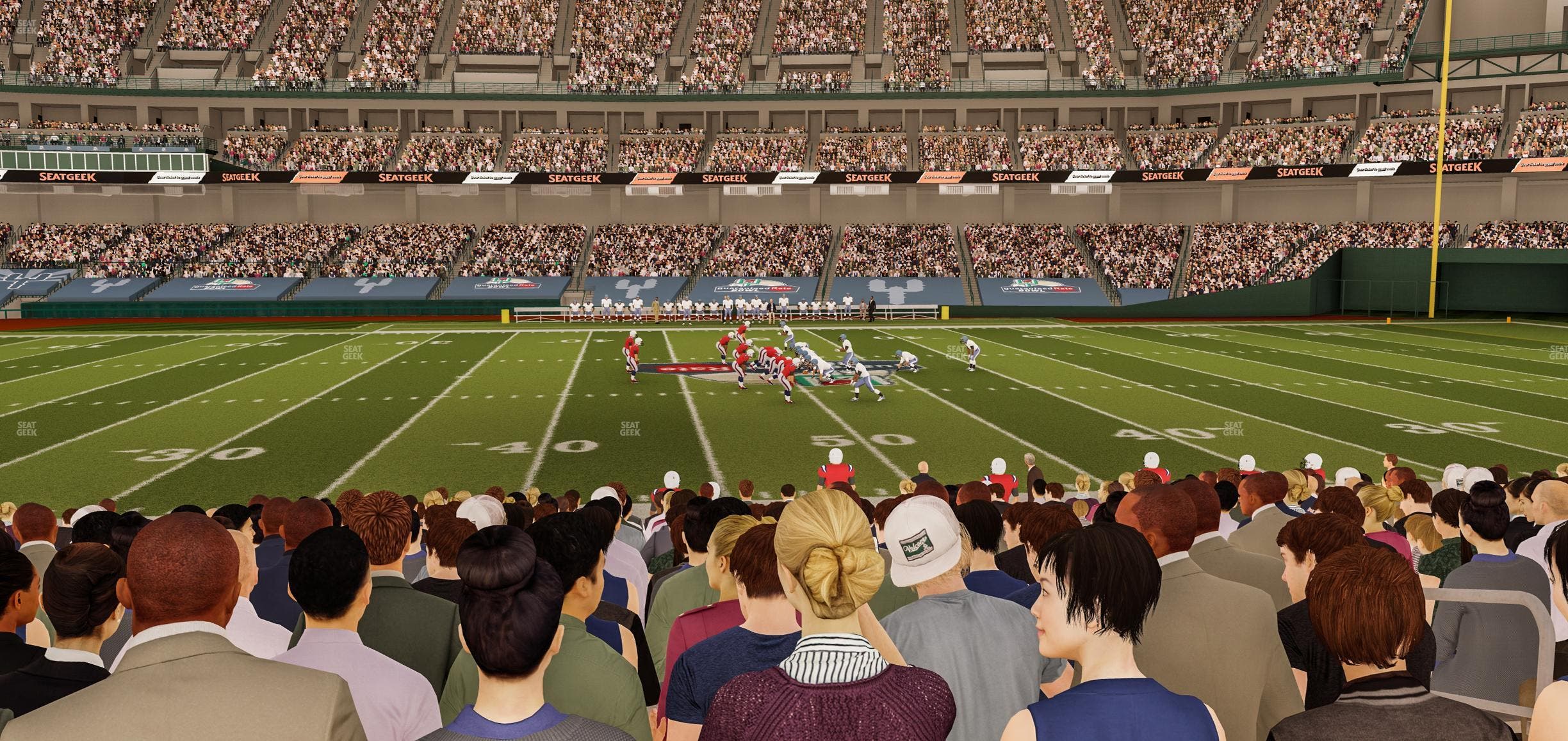 Chase Field - Section Bleacher Tables G Seat View