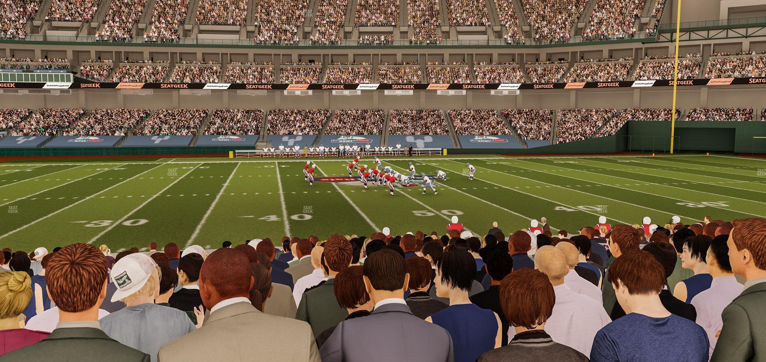 Chase Field - Section Bleacher Tables H Seat View