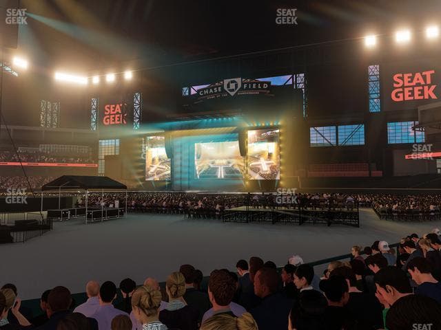 Chase Field - Section C Seat View