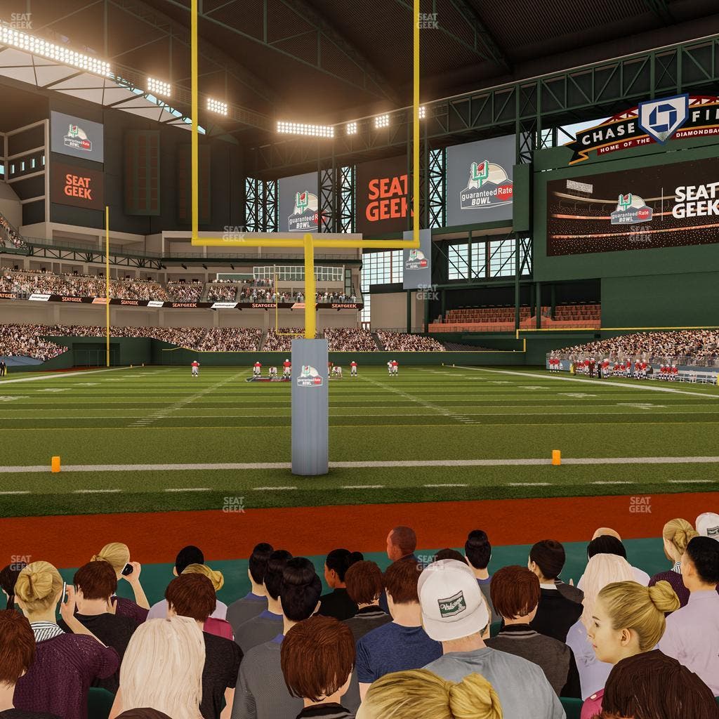 Chase Field - Section D Seat View