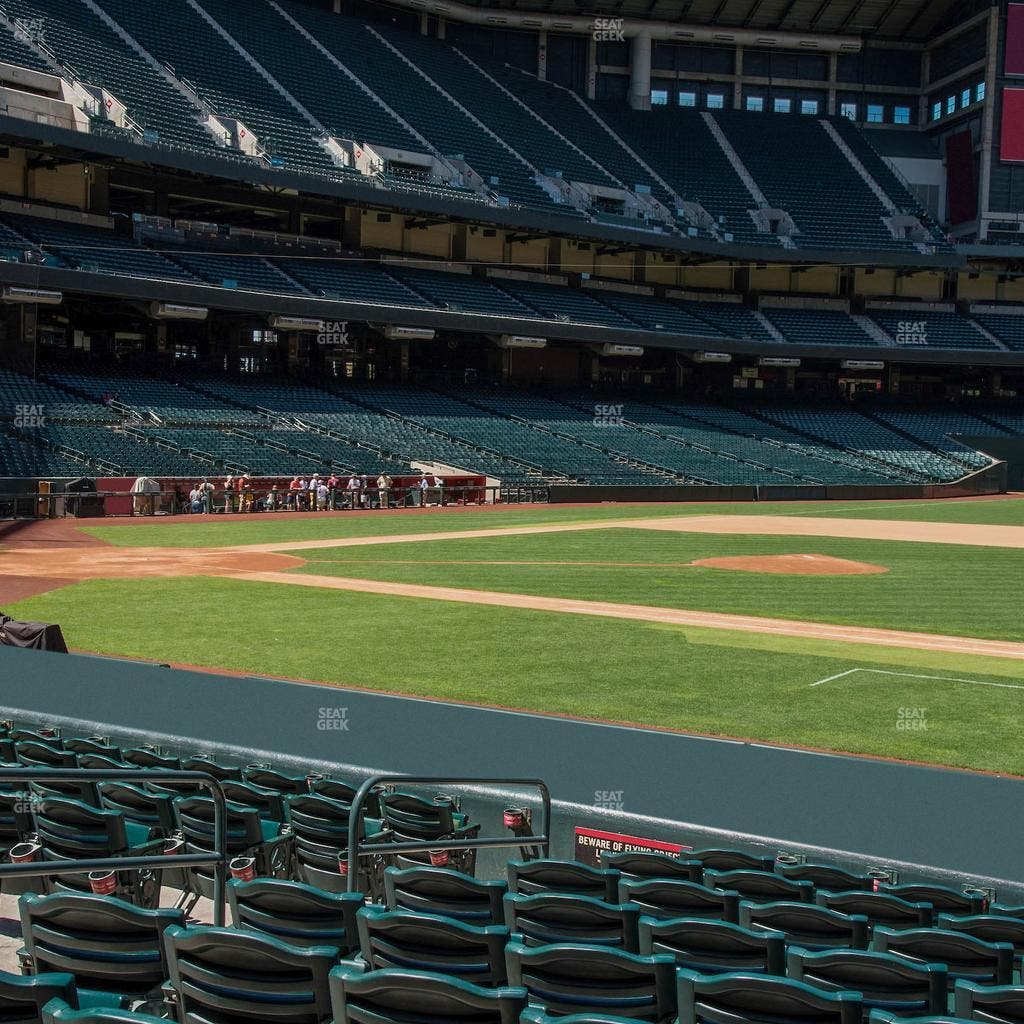 Chase Field - Section D Seat View