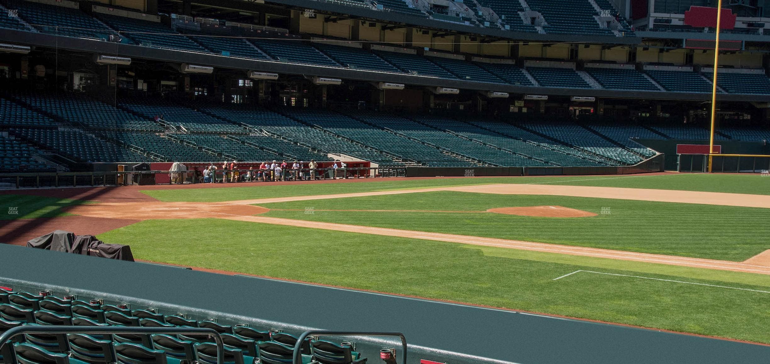 Chase Field - Section D Seat View