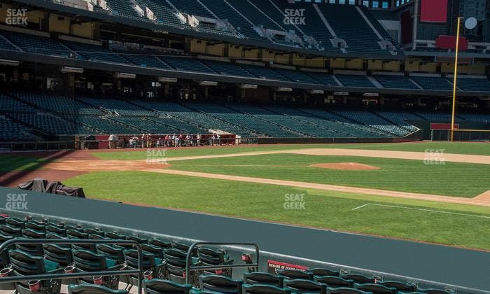 Chase Field - Section D Seat View