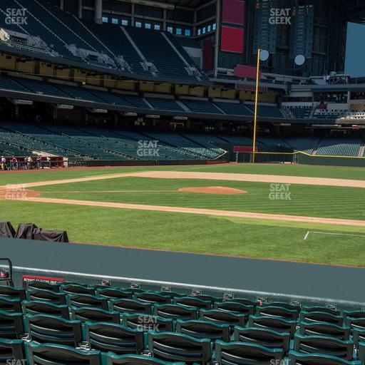 Chase Field - Section E Seat View