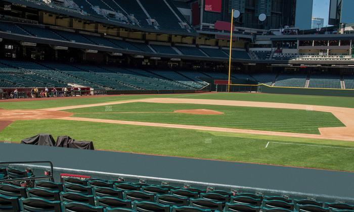 Chase Field - Section E Seat View