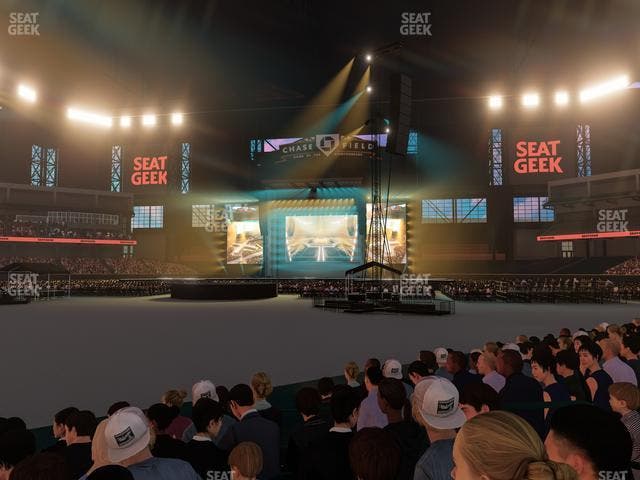 Chase Field - Section F Seat View