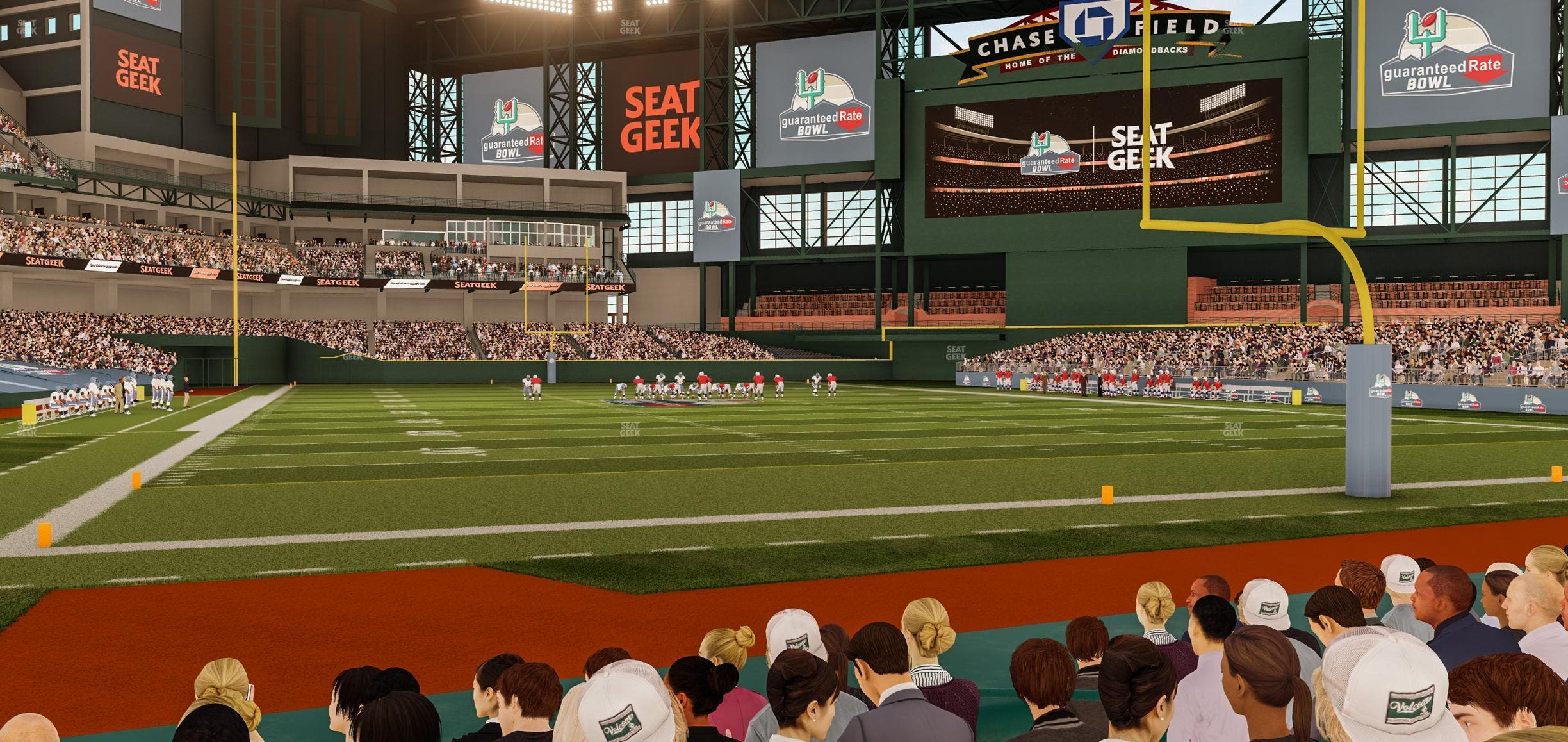 Chase Field - Section F Seat View