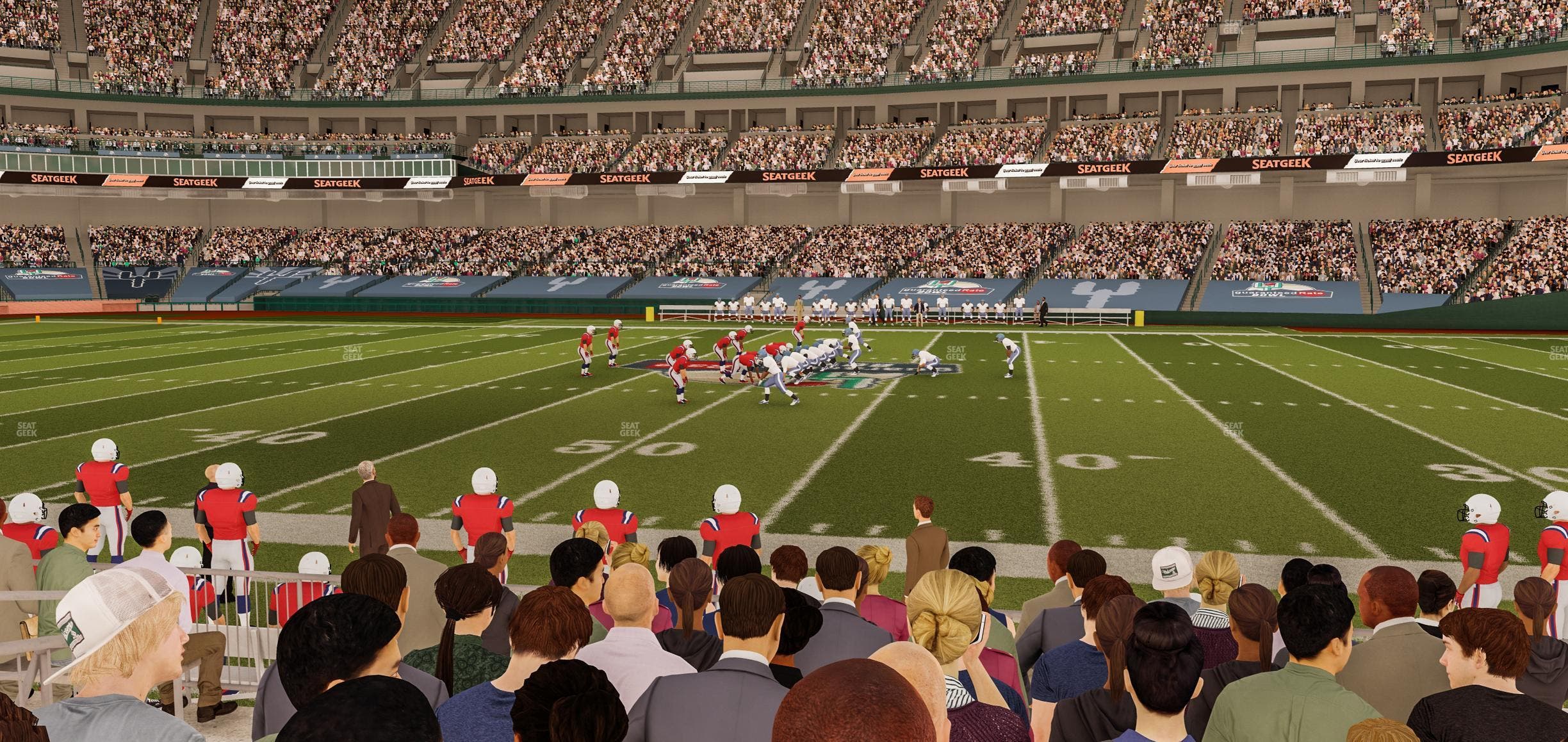 Chase Field - Section Field 4 Seat View