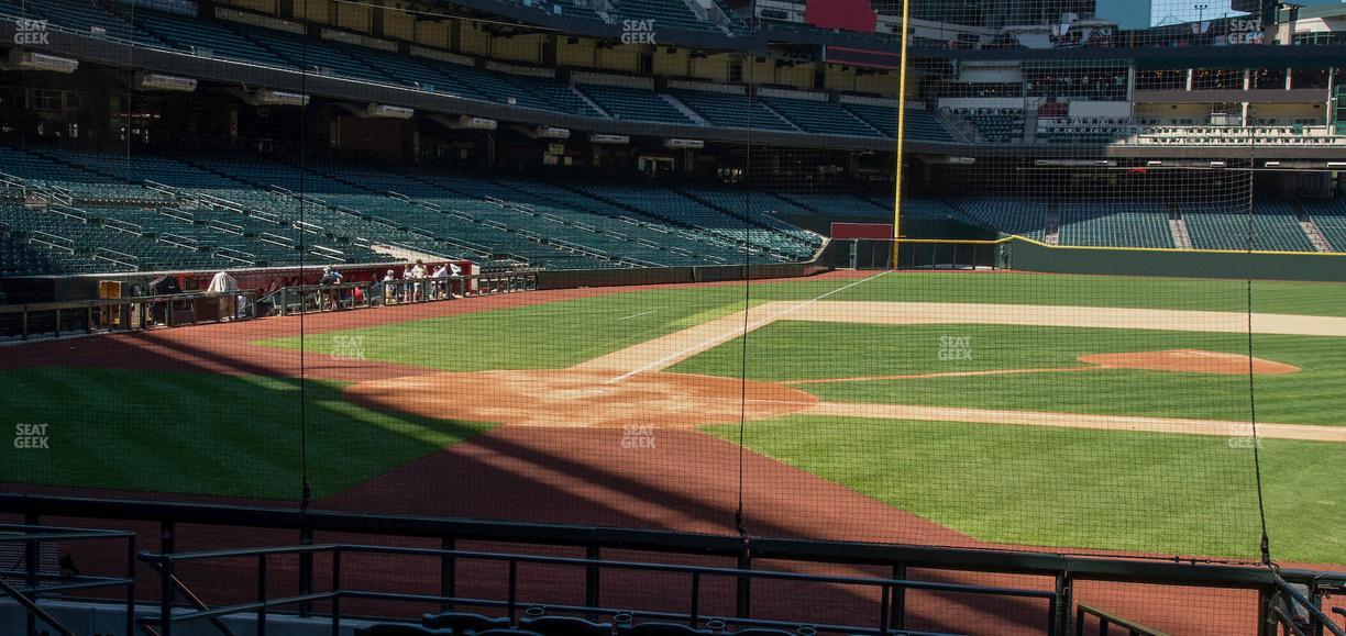 Chase Field - Section G Seat View