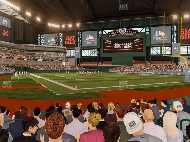 Chase Field - Section H Seat View