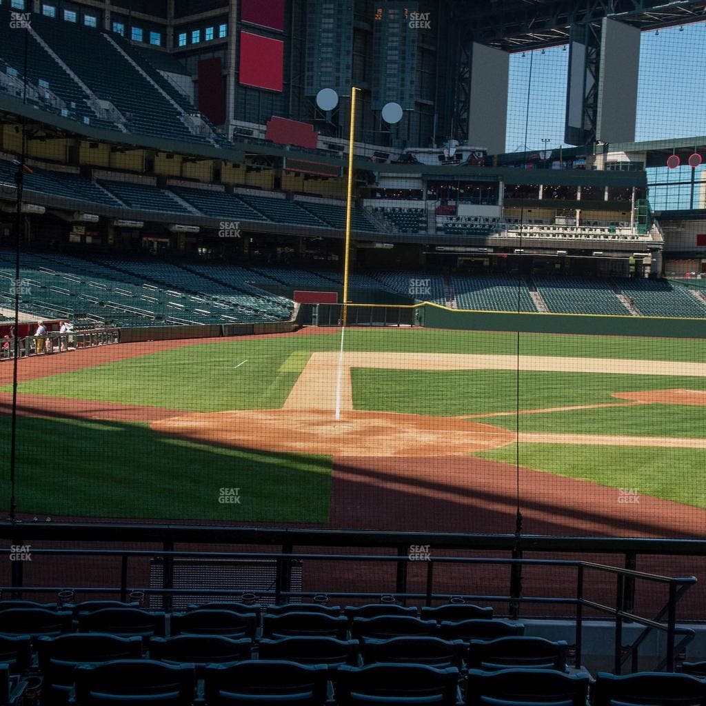 Chase Field - Section H Seat View