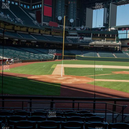 Chase Field - Section H Seat View