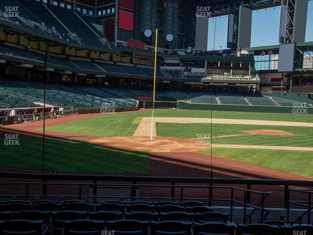 Chase Field - Section H Seat View