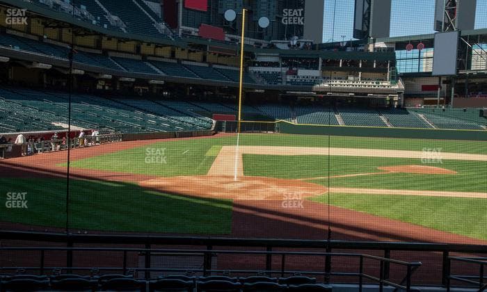 Chase Field - Section H Seat View