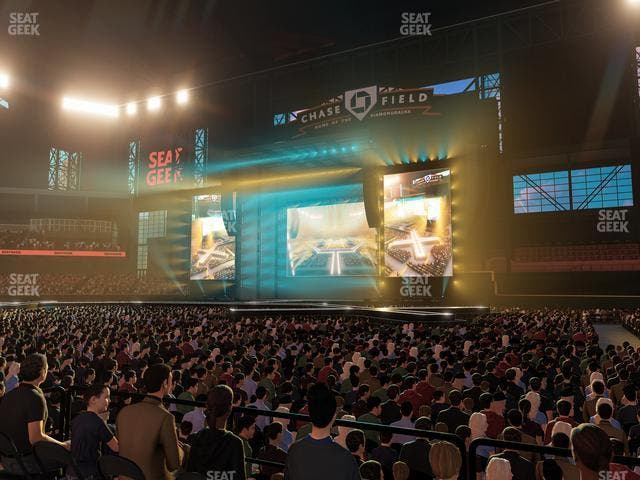 Chase Field - Section Hr Ada Seat View