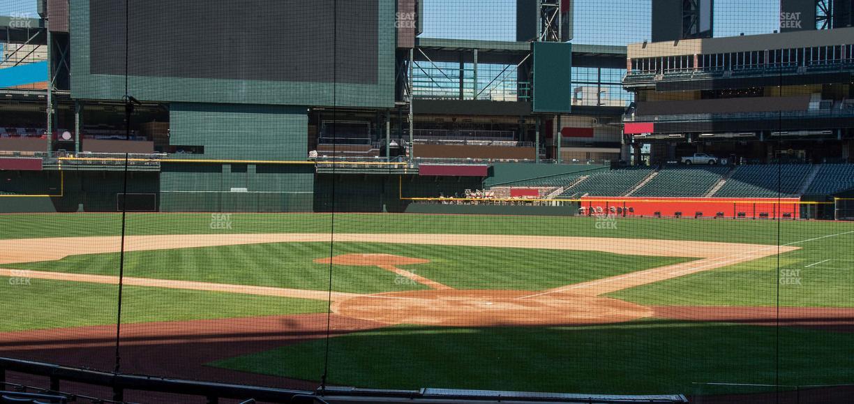 Chase Field - Section K Seat View