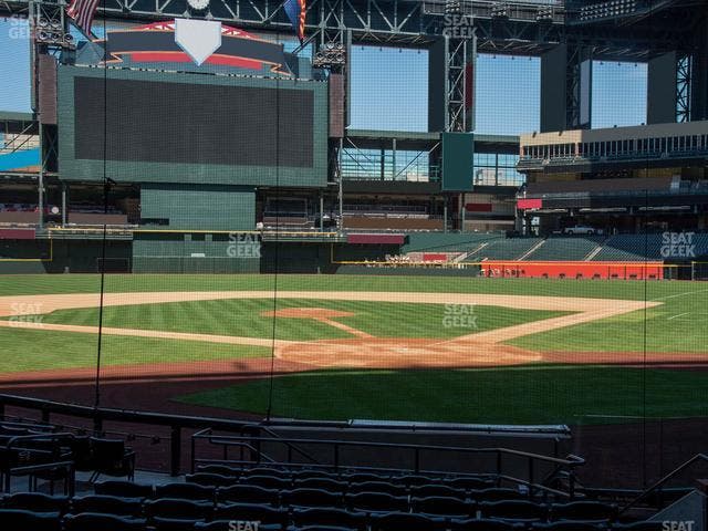 Chase Field - Section K Seat View