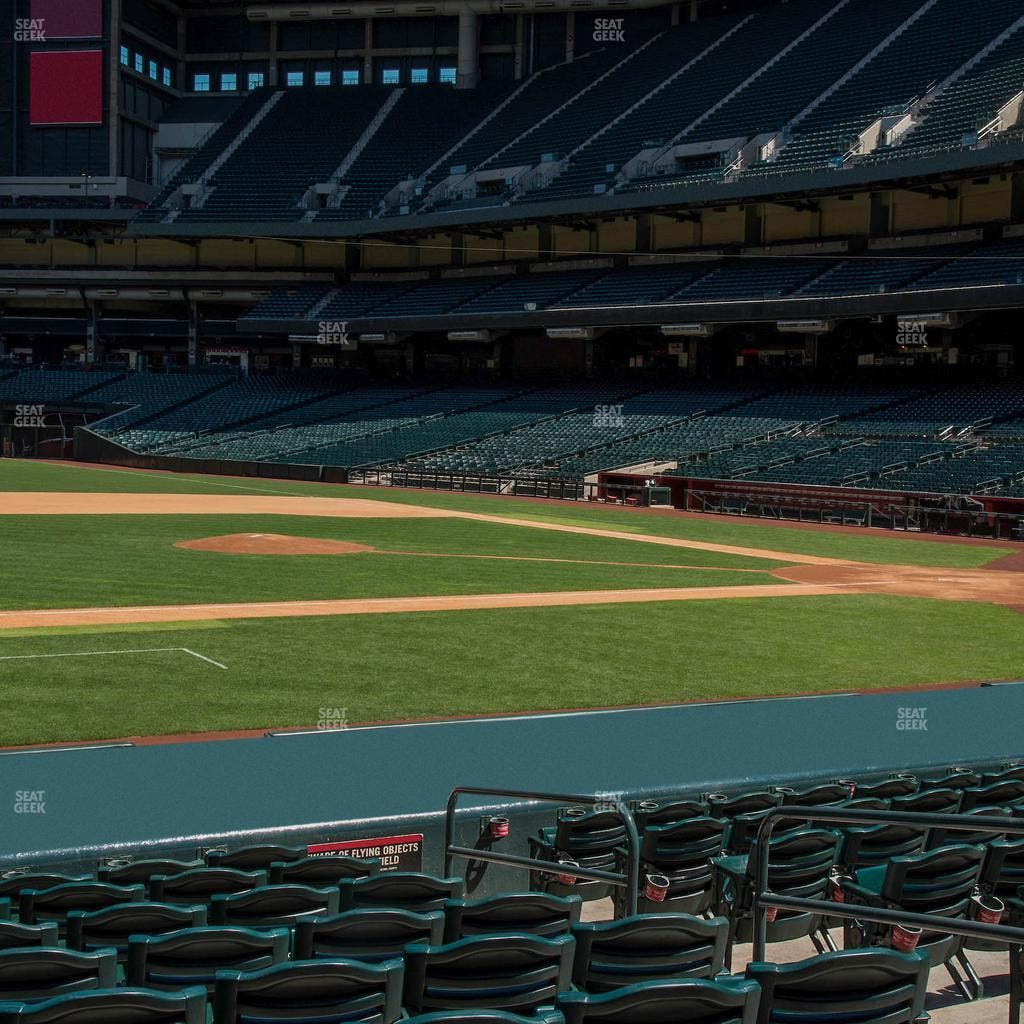 Chase Field - Section P Seat View
