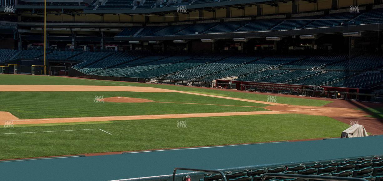 Chase Field - Section P Seat View