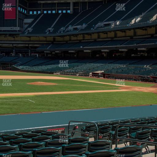 Chase Field - Section P Seat View