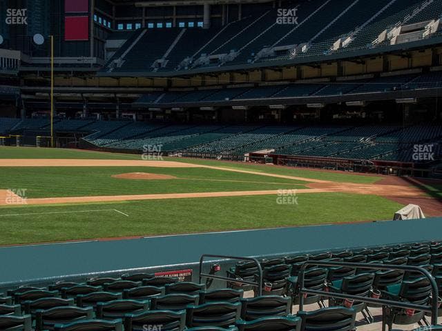 Chase Field - Section P Seat View