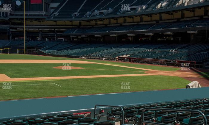 Chase Field - Section P Seat View