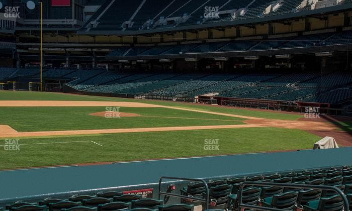 Chase Field - Section P Seat View