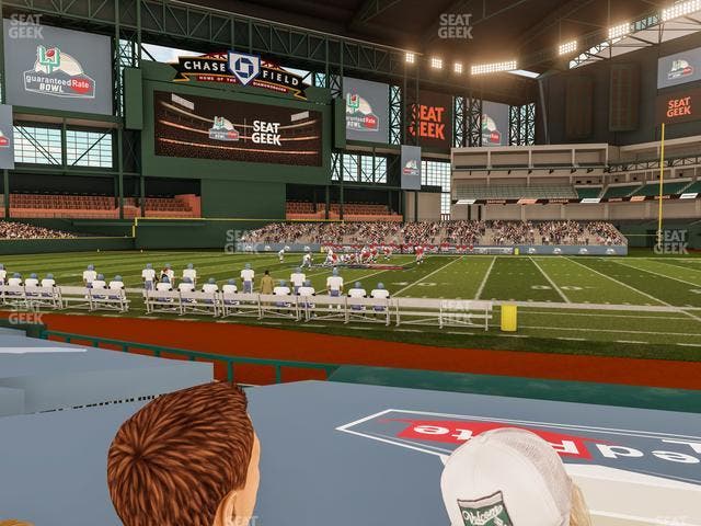 Chase Field - Section P Seat View