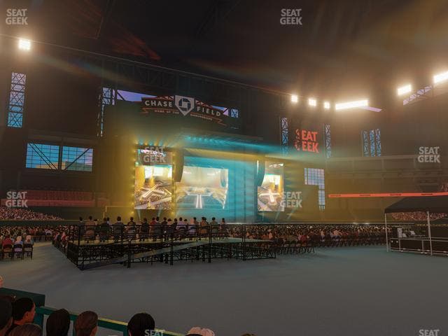 Chase Field - Section R Seat View