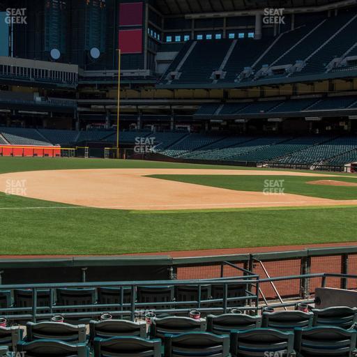Chase Field - Section R Seat View