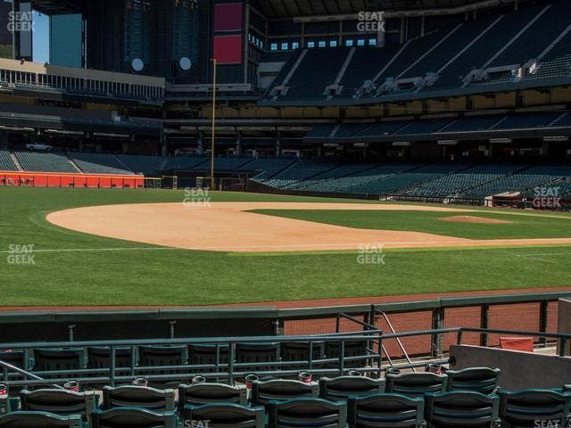 Chase Field - Section R Seat View