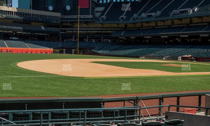 Chase Field - Section R Seat View
