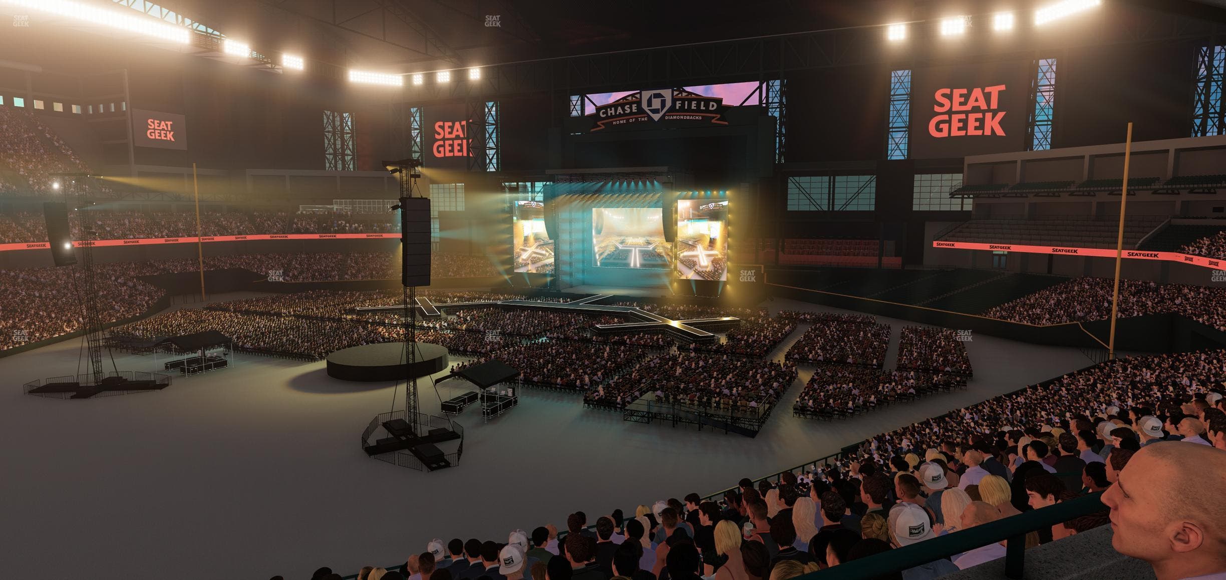 Chase Field - Section Suite 24 Seat View