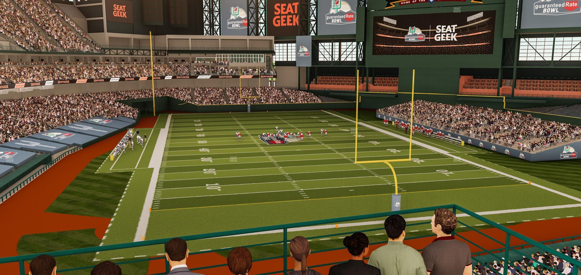 Chase Field - Section Suite 28 Seat View