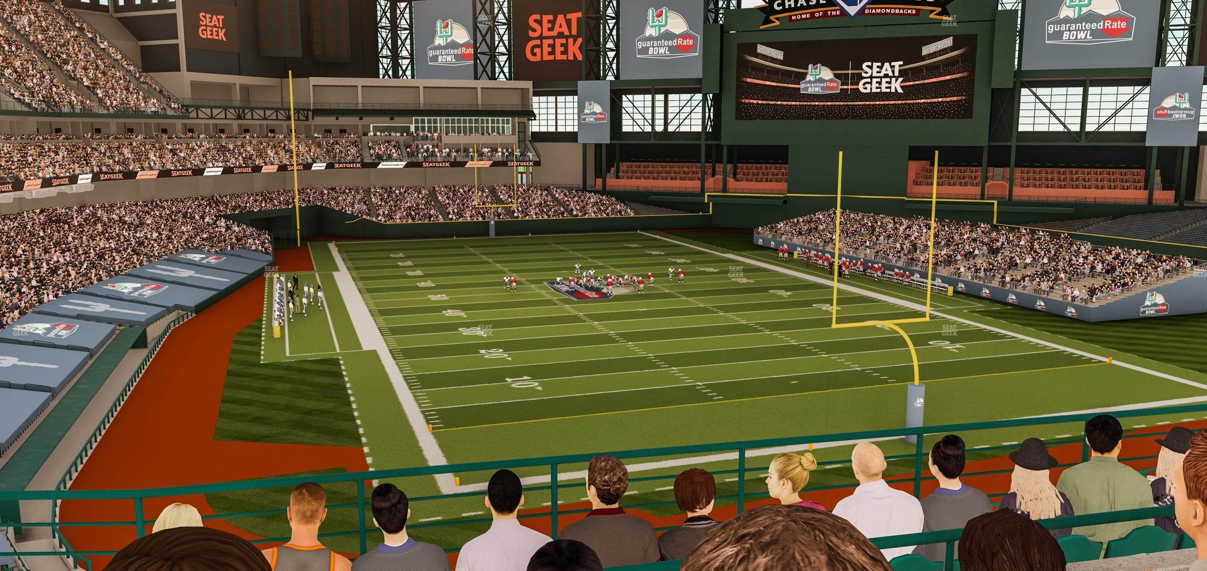 Chase Field - Section Suite 30 Seat View