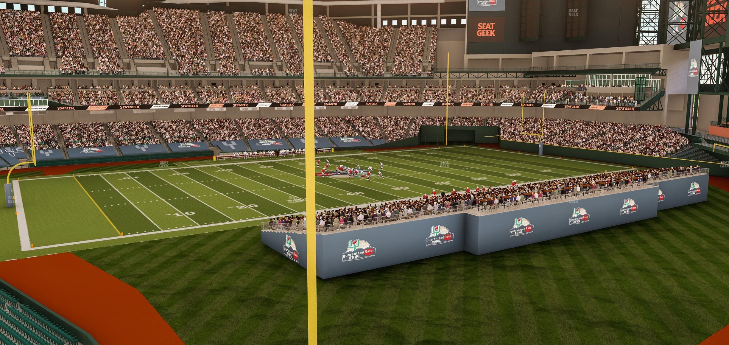 Chase Field - Section Suite 4 Seat View