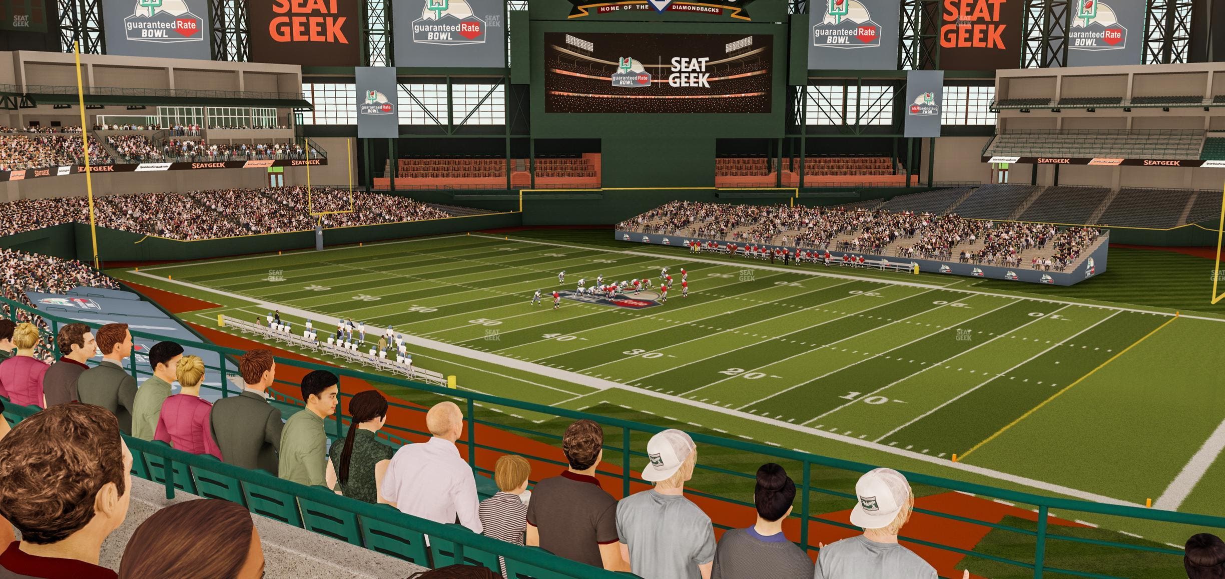 Chase Field - Section Suite 40 Seat View