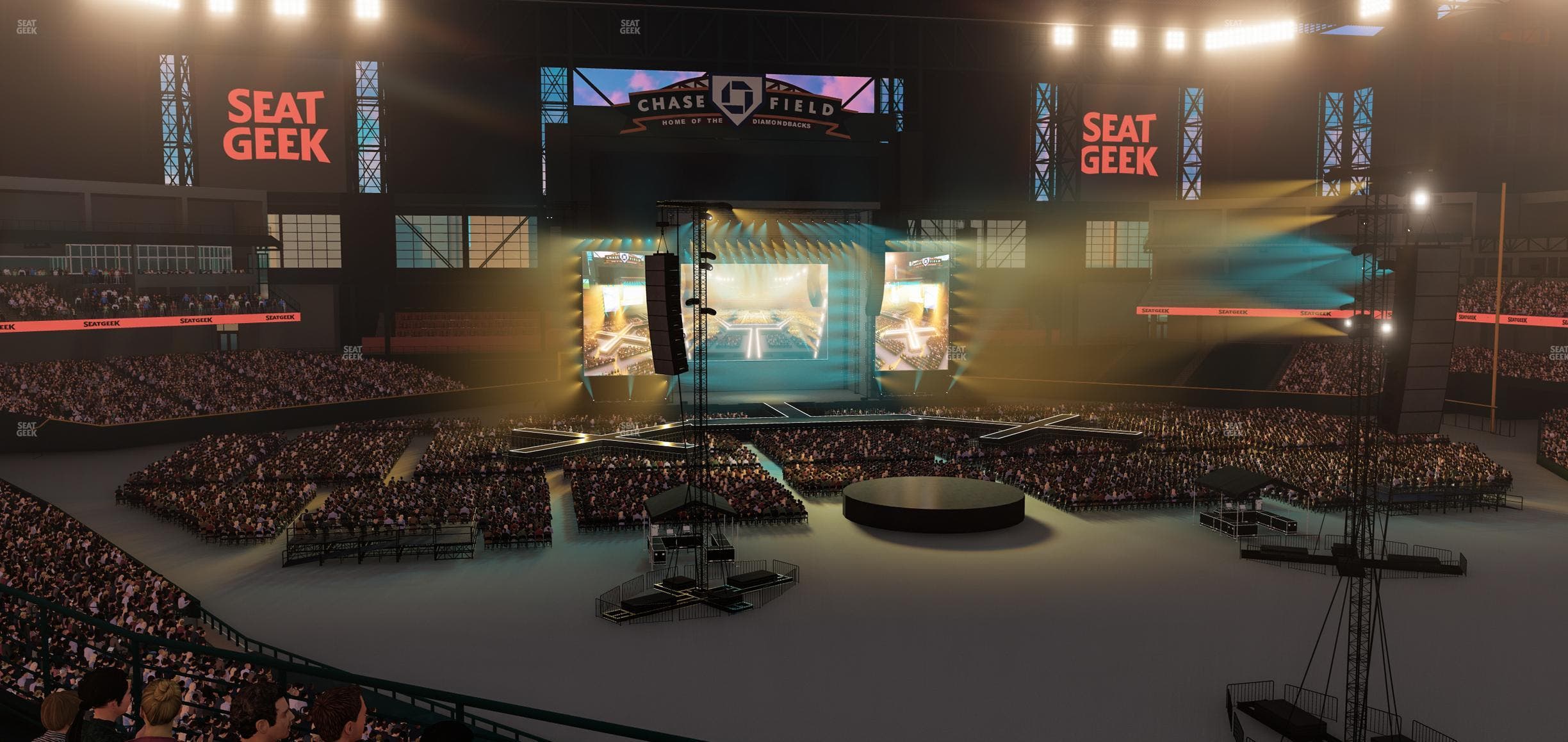 Chase Field - Section Suite 42 Seat View