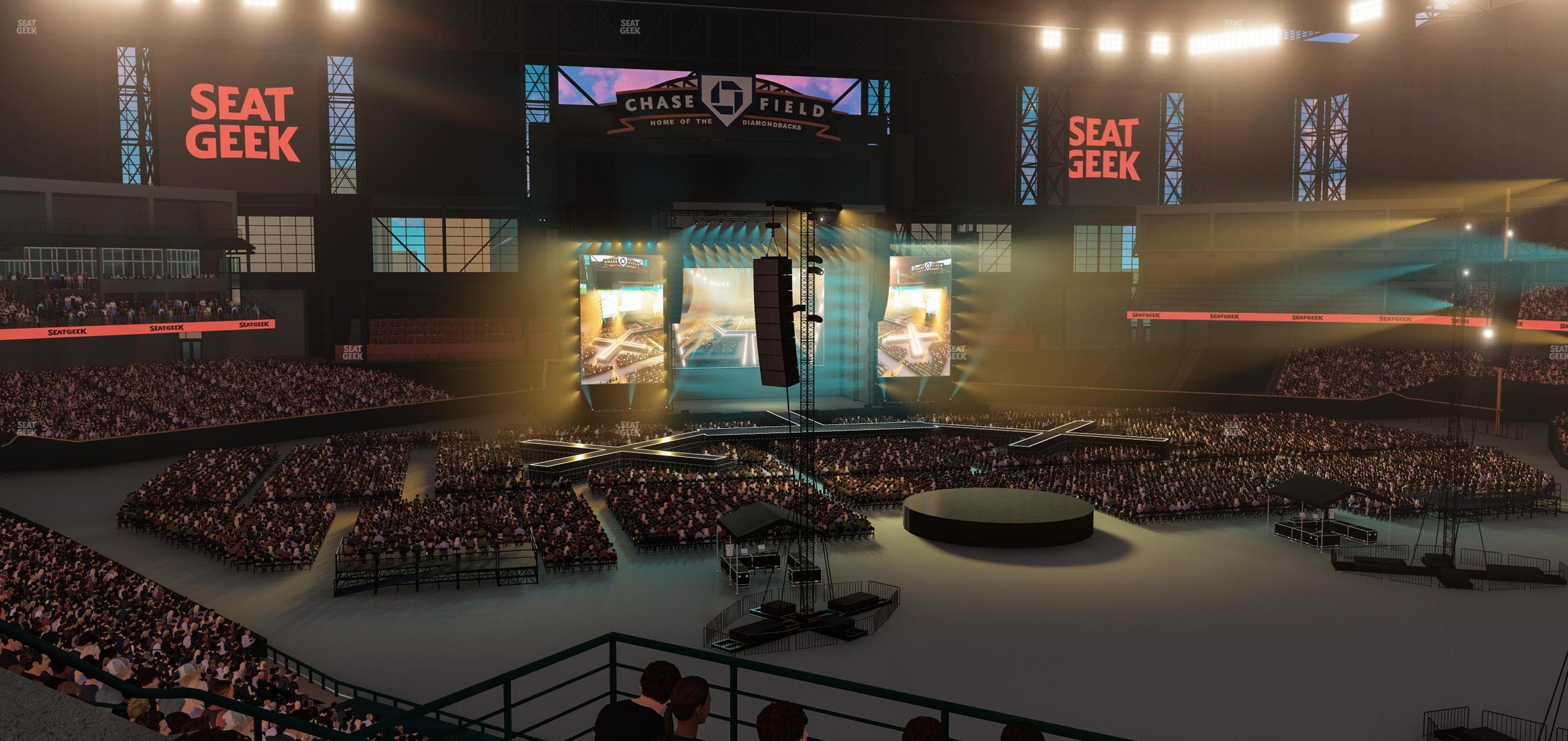Chase Field - Section Suite 43 Seat View