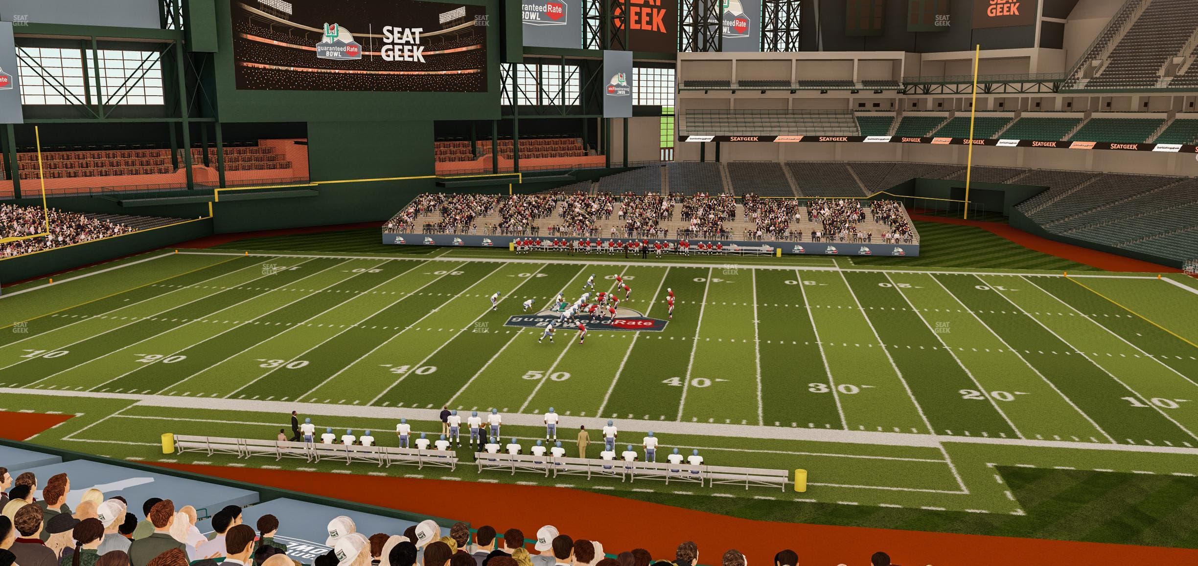 Chase Field - Section Suite 50 Seat View